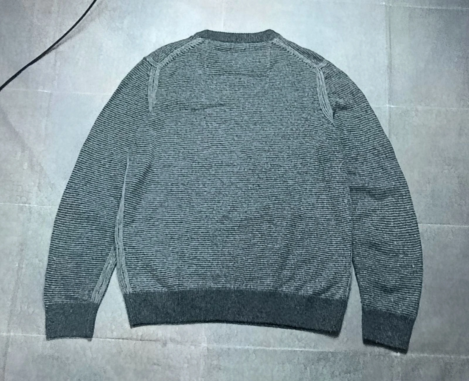 Jersey Hugo Boss Grey Knit Sweater - Size L – photo 3